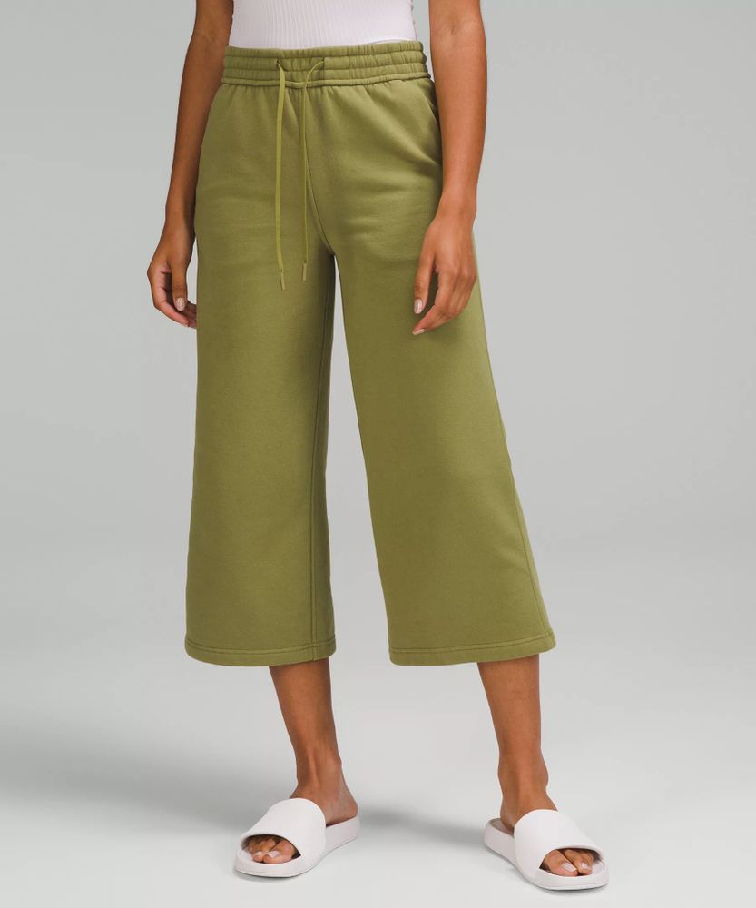 Green Lululemon Wide Leg Pants for Women