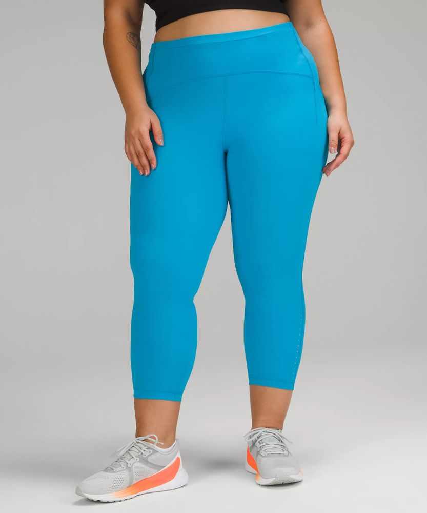 Swift Speed High-Rise Crop 23" *Brushed Luxtreme | Women's Capris