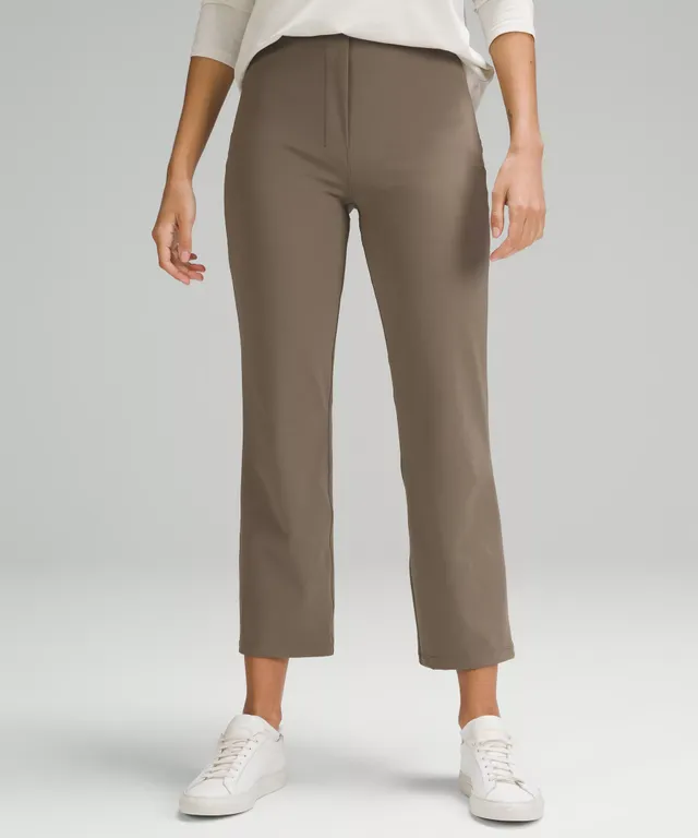 Lululemon athletica Lightweight Mid-Rise Barrel-Leg Cropped Pant