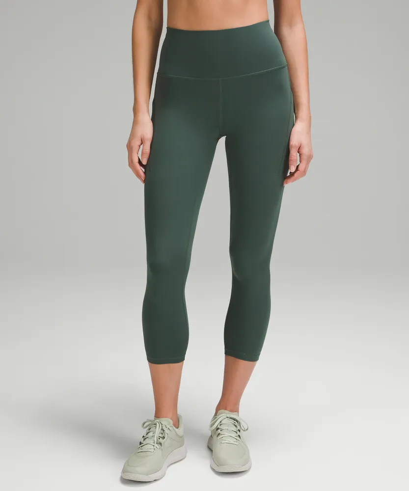 Lululemon athletica Wunder Train High-Rise Crop with Pockets 23