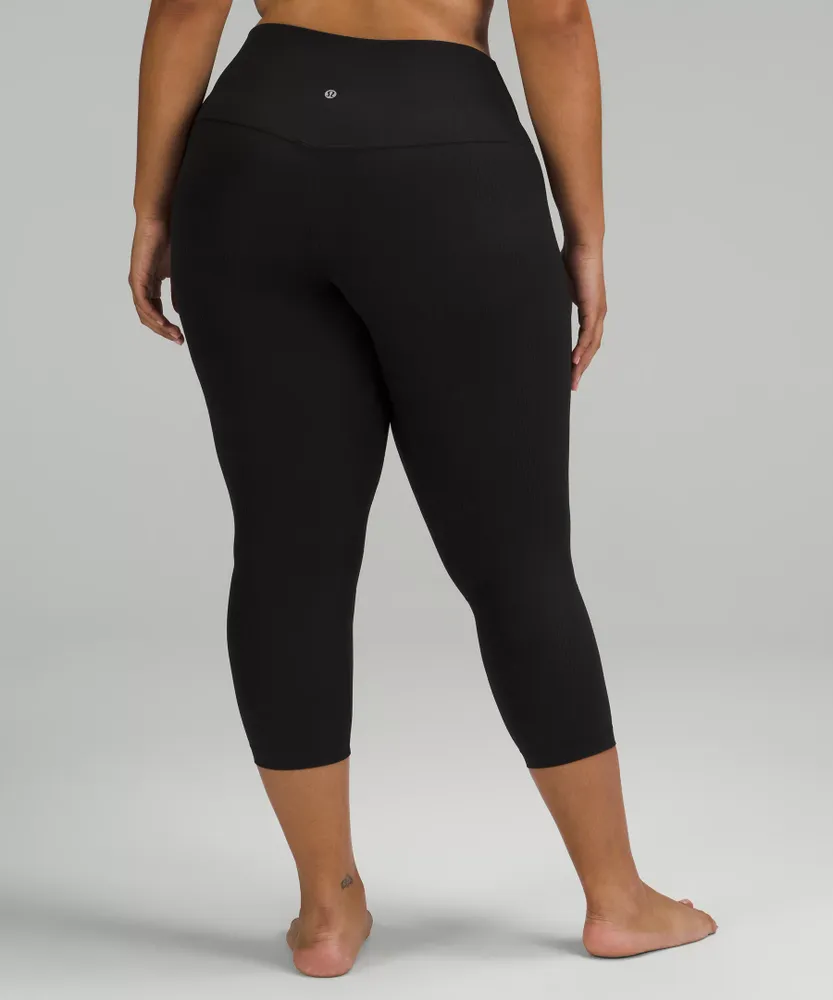 lululemon Align™ High-Rise Ribbed Crop 23" | Women's Capris