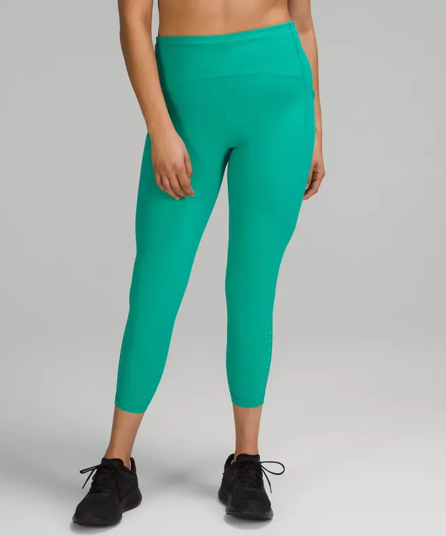 Lululemon Zone In Tight crop Forage Teal