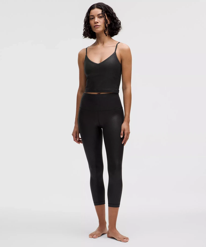 lululemon Align™ High-Rise Ribbed Crop 23" *Shine | Women's Capris