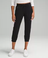 Soft Jersey Classic-Fit Mid-Rise Cropped Jogger | Women's Capris