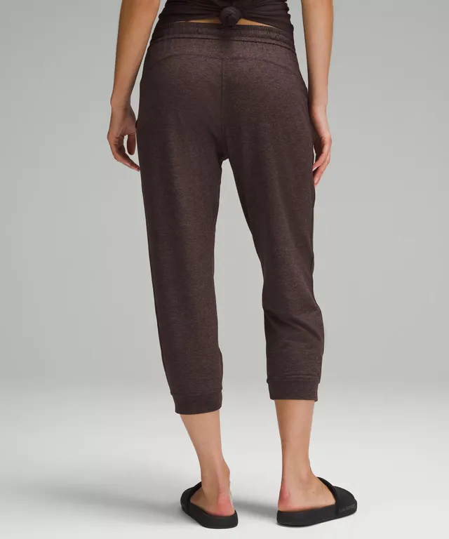 Scuba High-Rise French Terry Cropped Jogger