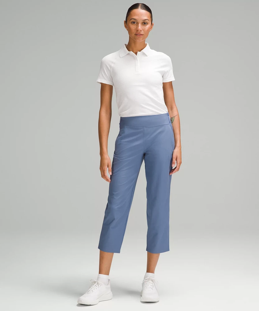 Warpstreme Multi-Pocket Mid-Rise Golf Crop 24" | Women's Capris