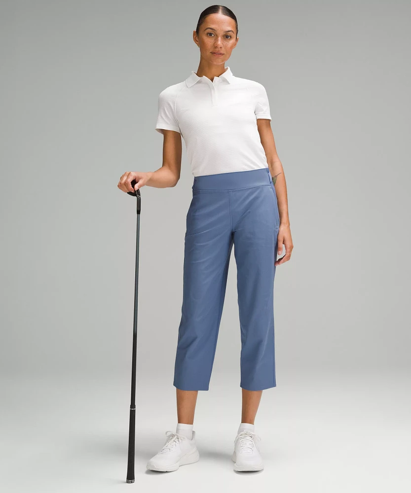 Warpstreme Multi-Pocket Mid-Rise Golf Crop 24" | Women's Capris