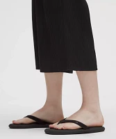 Pleated Stretch High-Rise Wide-Leg Cropped Pant | Women's Pants