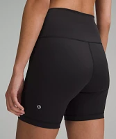 Wunder Train High-Rise Short 6" | Women's Shorts