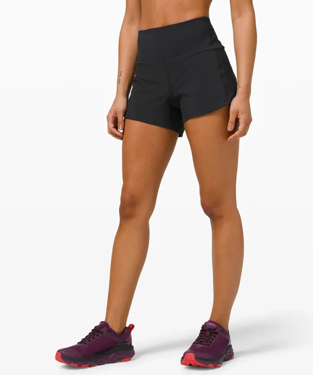 Lululemon, Stretch Woven Relaxed Fit High Rise Short 4 (Bone)