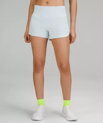 Lululemon White Running Shorts