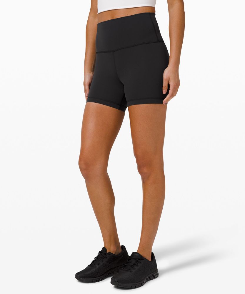 Lululemon Athletica Wunder Train Hi-Rise Tight 25'' (BLK, 8) at   Women's Clothing store