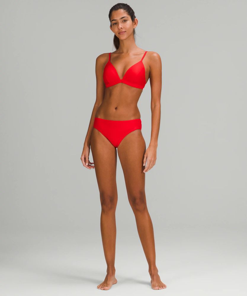 Waterside Mid-Rise Medium Coverage Bikini Bottom *Online Only | Women's Swimsuits
