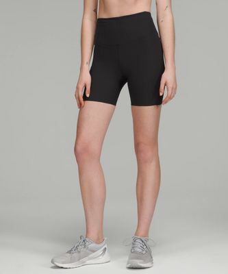 Base Pace Ribbed High-Rise Short 6" *Online Only | Women's Shorts