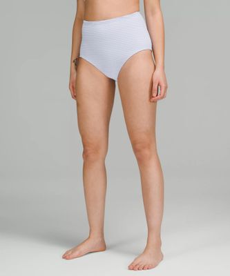 Smocked Swim Bottom *High Waist, Medium Bum Coverage Online Only | Women's Swimsuits