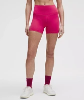 Wunder Train High-Rise Short 4" | Women's Shorts