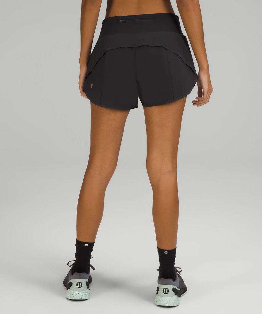 Speed Up Mid-Rise Lined Short 4" *Graphic | Women's Shorts