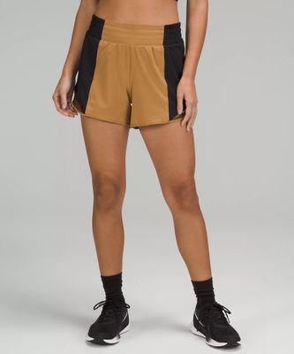 Hotty Hot High-Rise Short 4" *Colour Block | Women's Shorts