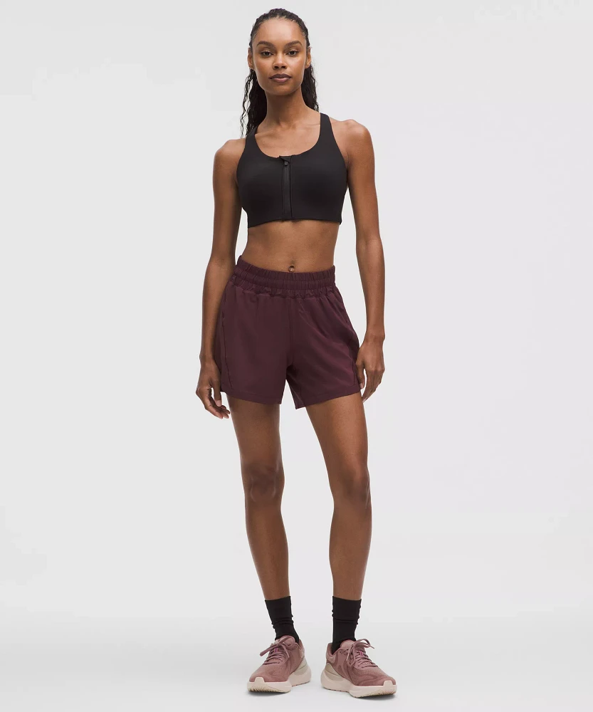 Track That High-Rise Lined Short 5" | Women's Shorts