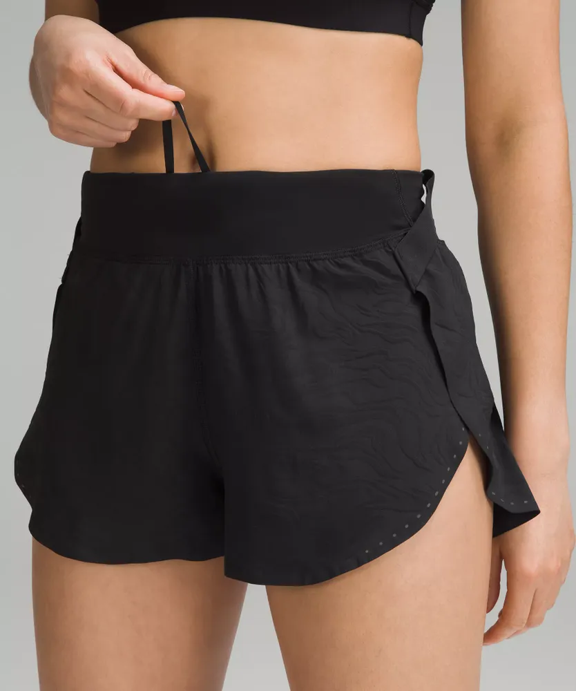 Lululemon Speed Short - Perforated 2.5 - Black