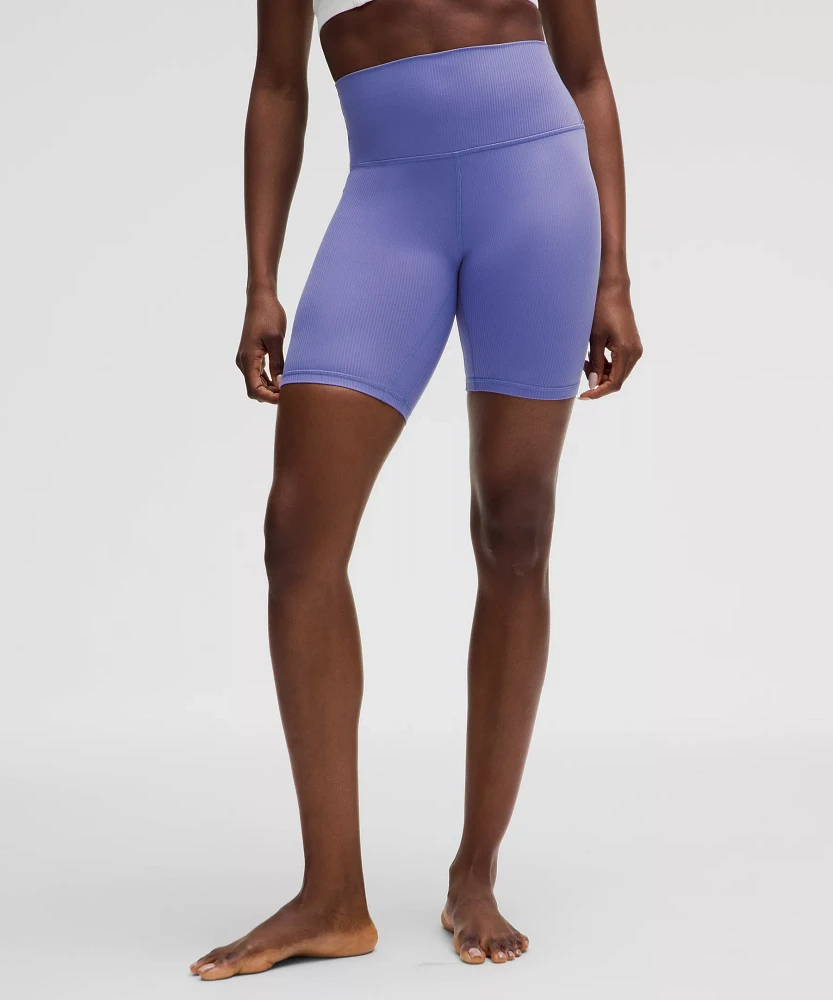 lululemon Align™ Ribbed High-Rise Short 8" | Women's Shorts