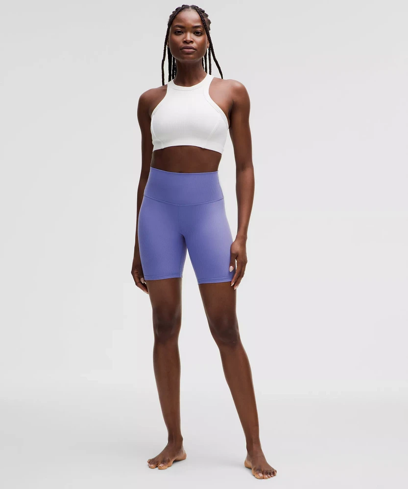 lululemon Align™ Ribbed High-Rise Short 8" | Women's Shorts