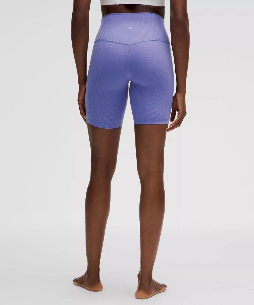 lululemon Align™ Ribbed High-Rise Short 8" | Women's Shorts