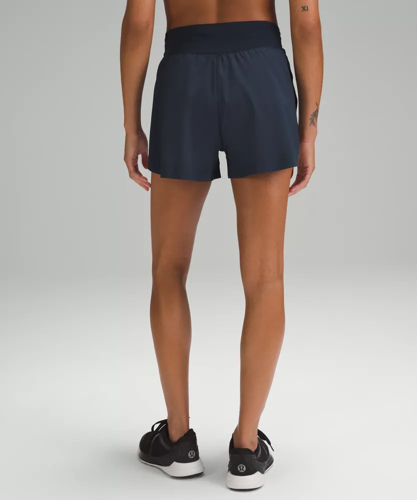 Fast and Free Reflective High-Rise Classic-Fit Short 3" | Women's Shorts