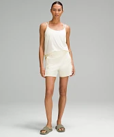 Stretch Woven Relaxed-Fit High-Rise Short 4" | Women's Shorts