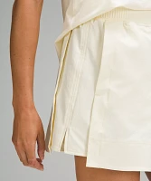 Stretch Woven Relaxed-Fit High-Rise Short 4" | Women's Shorts