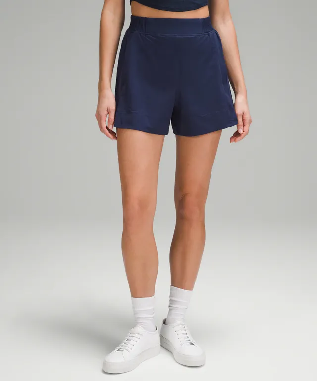 lululemon athletica Blue High-waisted Shorts for Women