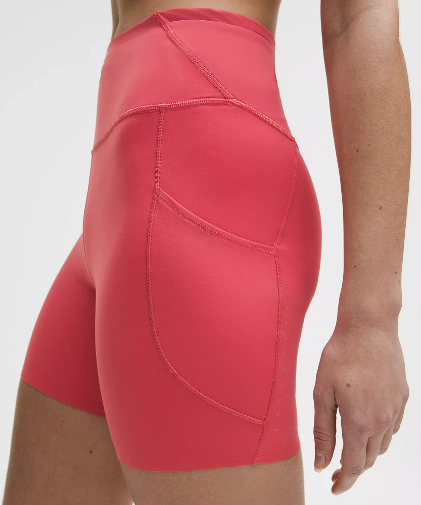 Fast and Free High-Rise Short 6" *5 Pocket | Women's Shorts