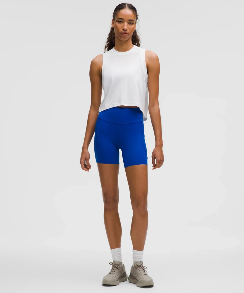 Fast and Free High-Rise Short 6" *5 Pocket | Women's Shorts