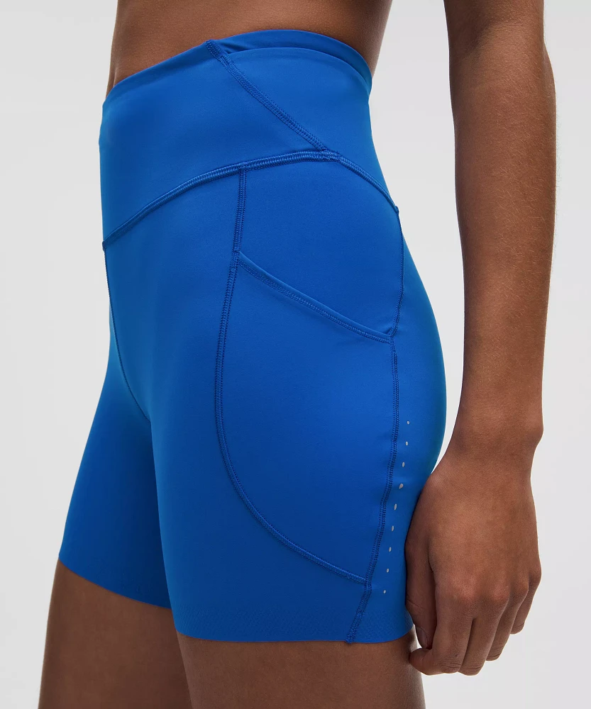 Fast and Free High-Rise Short 6" *5 Pocket | Women's Shorts