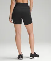 Wunder Train High-Rise Short with Pockets 6" | Women's Shorts