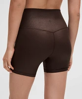 lululemon Align™ High-Rise Ribbed Short 6" *Shine | Women's Shorts