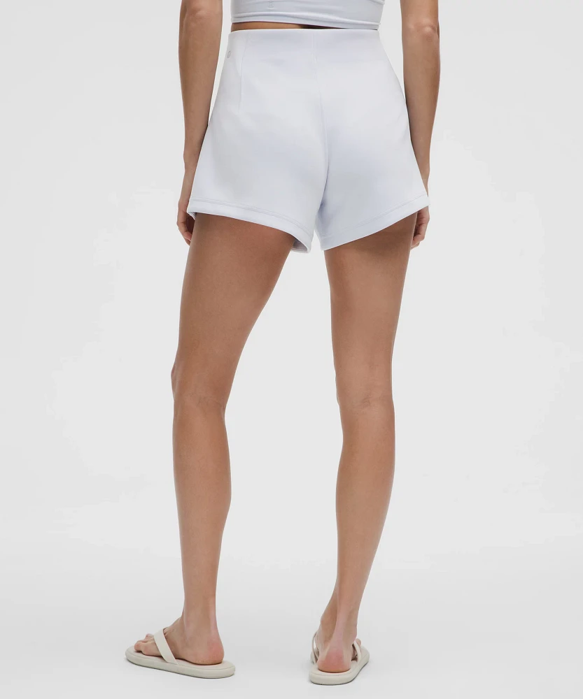 Softstreme Kick-Flare Mid-Rise Short 4" | Women's Shorts