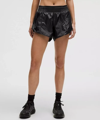 Hotty Hot High-Rise Lined Short 4" *Matte Sheen | Women's Shorts