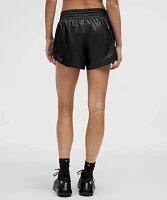 Hotty Hot High-Rise Lined Short 4" *Matte Sheen | Women's Shorts