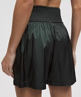 Stretch Satin Nylon Super-High-Rise Short 5" | Women's Shorts