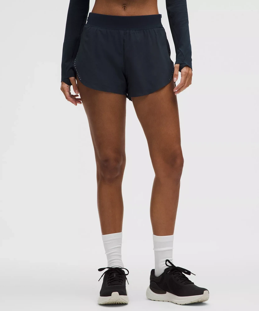 Fast and Free High-Rise Classic-Fit Split Short 3" | Women's Shorts