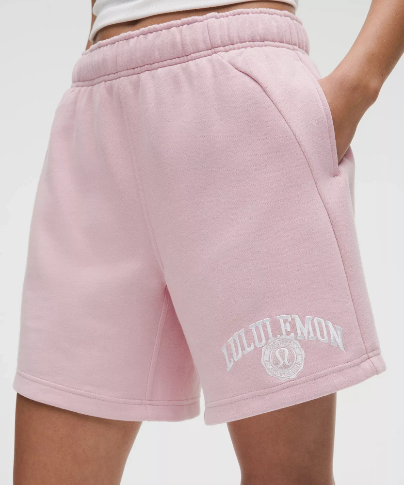 Scuba Mid-Rise Oversized Short 7" *Graphic | Women's Shorts