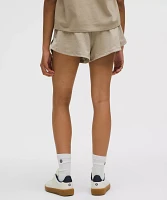 Soft Jersey Mid-Rise Curved-Hem Short 3" | Women's Shorts