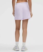 Double-Layered Mesh Mid-Rise Short 5" | Women's Shorts