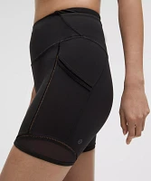 Fast and Free High-Rise Lace Trim Short 6" *5 Pocket | Women's Shorts
