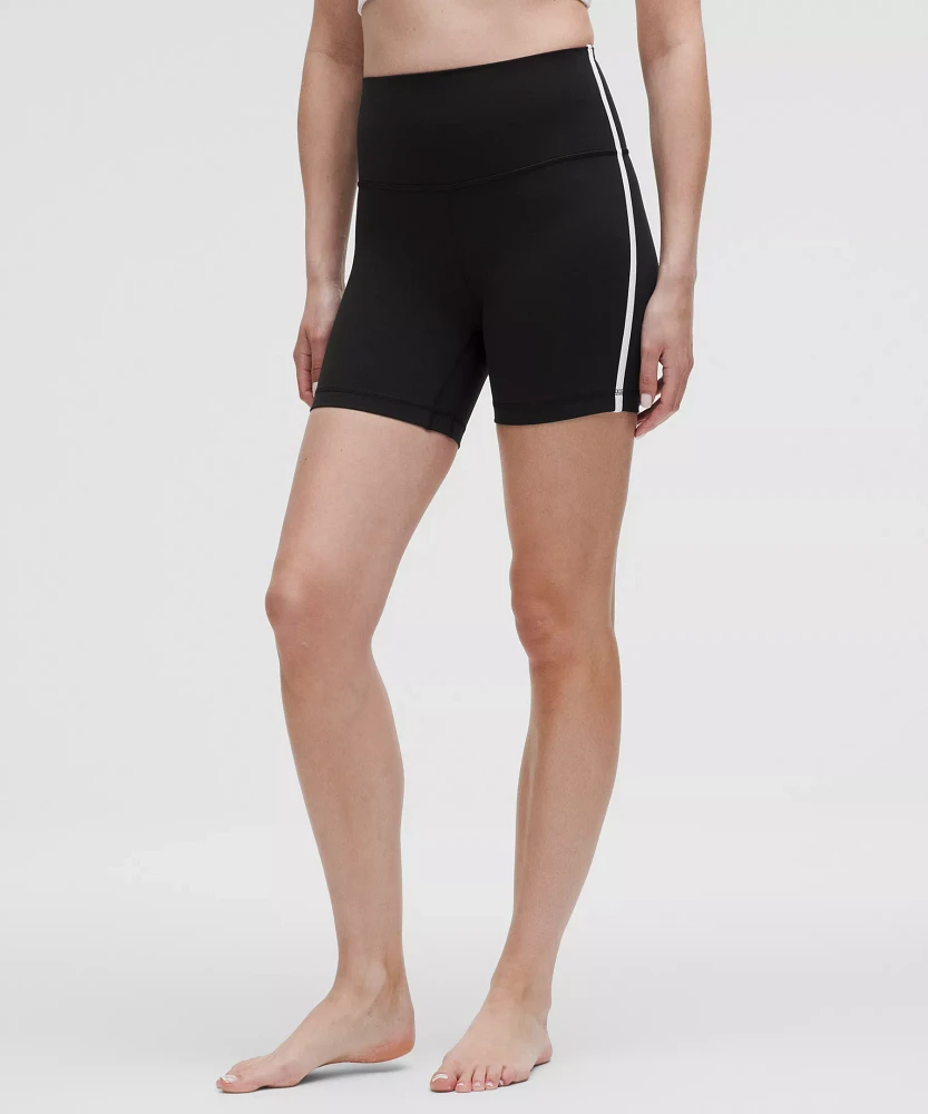 lululemon Align™ High-Rise Side-Stripe Short 6" | Women's Shorts