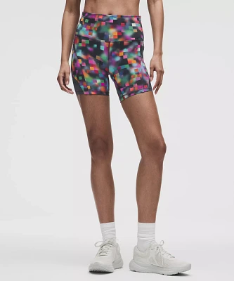 Wunder Train Mesh Panel High-Rise Short 6" *Pride | Women's Shorts