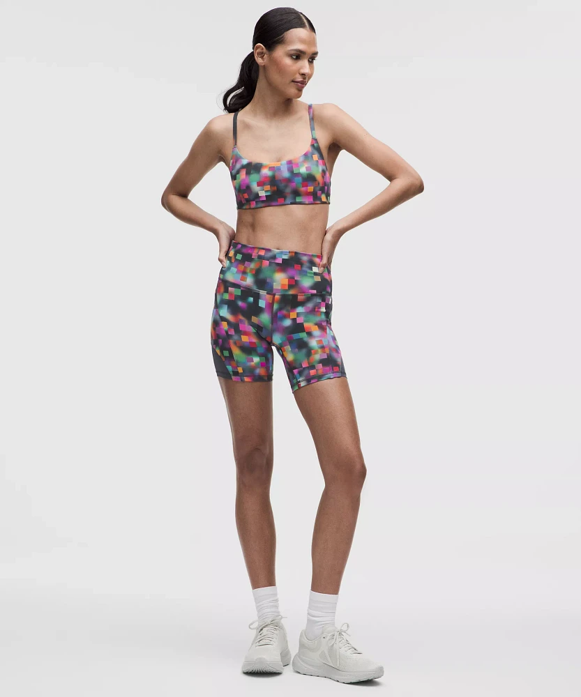 Wunder Train Mesh Panel High-Rise Short 6" *Pride | Women's Shorts