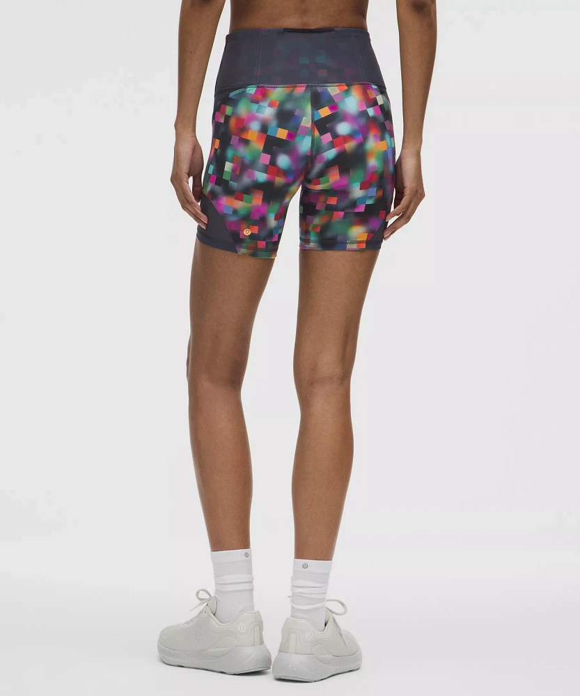 Wunder Train Mesh Panel High-Rise Short 6" *Pride | Women's Shorts