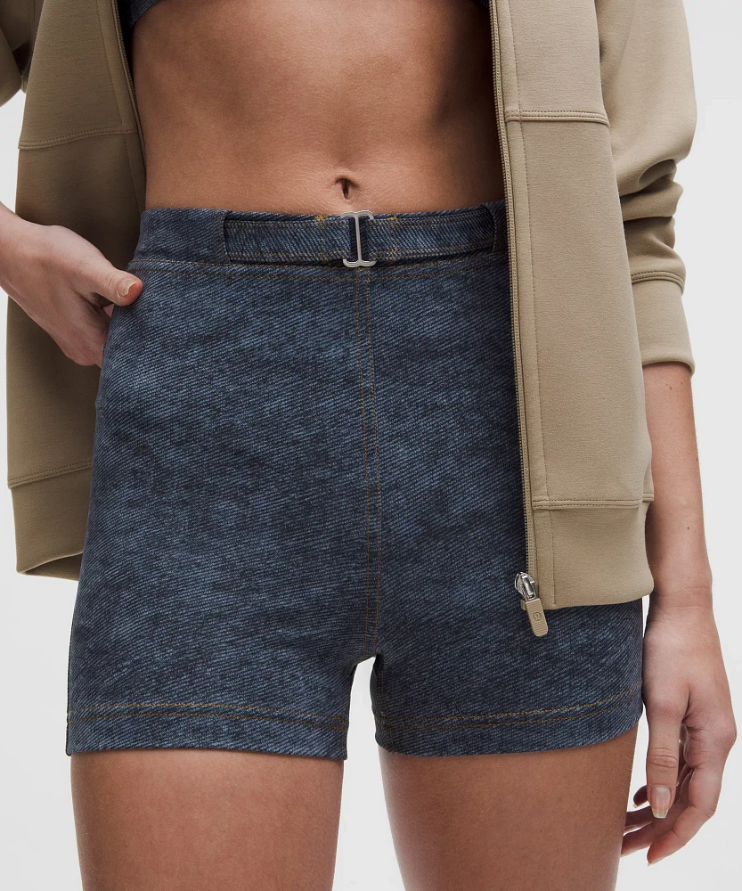 Everlux Denim-Print Short 3" *Set of the Month: Denim Dreams | Women's Shorts